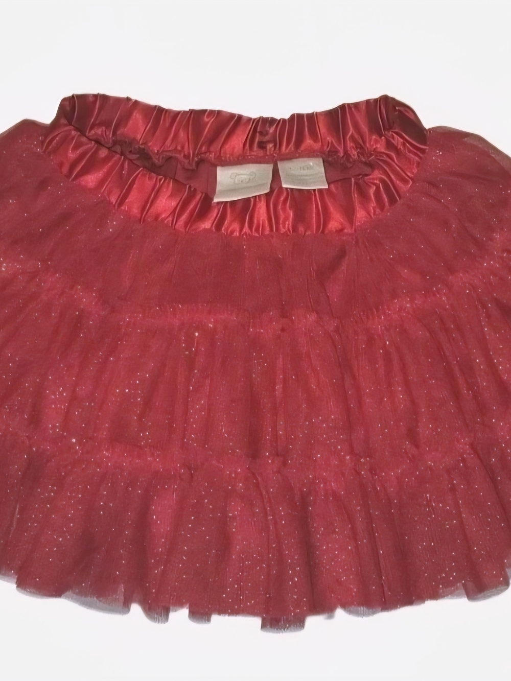 Koala Kids ToysRUs Red Sparkle Tulle Skirt Tutu 12-18 Months Holiday Christmas